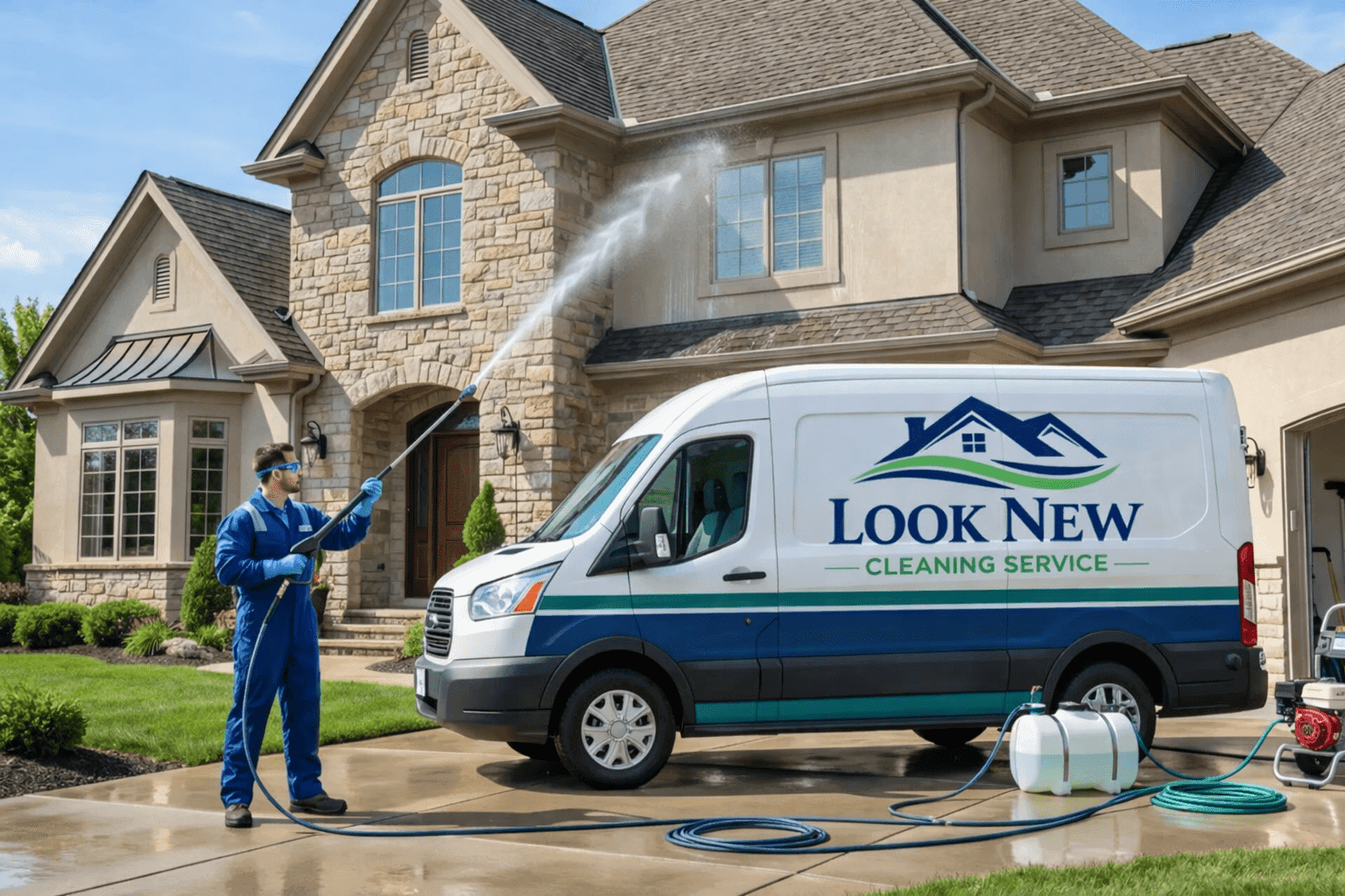 Exterior cleaning in Raheen